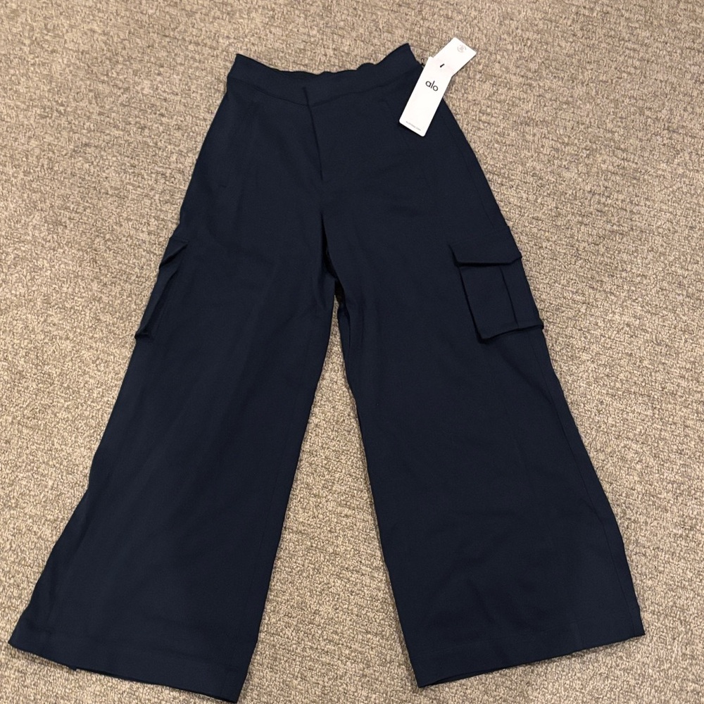 ALO Yoga Midnight Blue Relaxed Pants